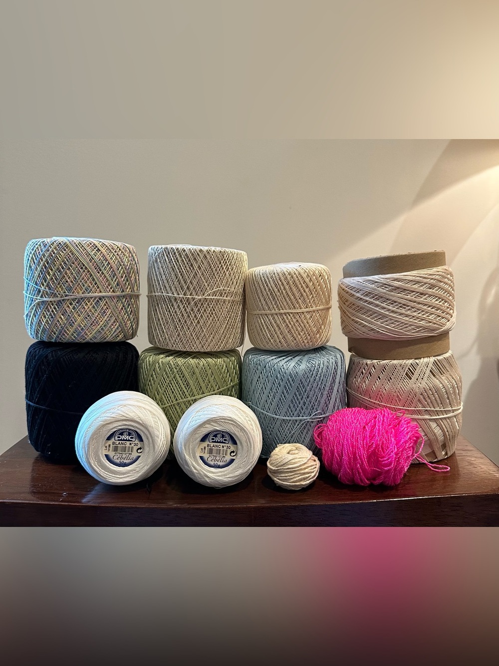 DMC • set of 12 • classic crochet thread